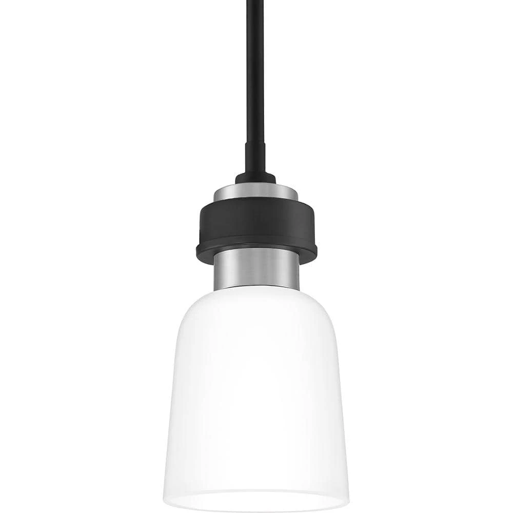 Conrad 1-Light Brushed Nickel Mini Pendant by Quoizel 6 Conrad 1-Light Brushed Nickel Mini Pendant by Quoizel - Image 4