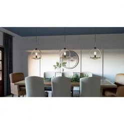 Sterling 1-Light Brushed Nickel Mini Pendant by Quoizel -Quoizel Sales brushed nickel quoizel pendant lights stg1512bn 31 1000