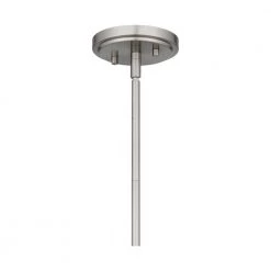Sterling 1-Light Brushed Nickel Mini Pendant by Quoizel -Quoizel Sales brushed nickel quoizel pendant lights stg1512bn fa 1000
