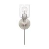 Aria 1-Light Brushed Nickel Wall Sconce by Quoizel -Quoizel Sales brushed nickel quoizel vanity lighting ari8605bn 64 1000
