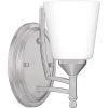 Billingsley 1-Light Brushed Nickel Wall Sconce by Quoizel -Quoizel Sales brushed nickel quoizel vanity lighting blg8605bn 64 1000