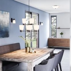 Conrad 1-Light Brushed Nickel Wall Sconce by Quoizel -Quoizel Sales brushed nickel quoizel vanity lighting crd8605bn 31 1000