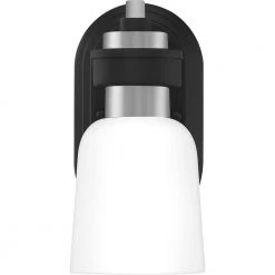 Conrad 1-Light Brushed Nickel Wall Sconce by Quoizel -Quoizel Sales brushed nickel quoizel vanity lighting crd8605bn c3 1000