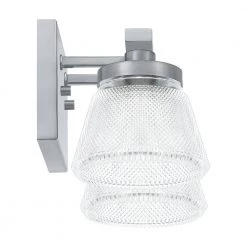 Hunley 2-Light Brushed Nickel Vanity Light by Quoizel -Quoizel Sales brushed nickel quoizel vanity lighting hun8614bn 4f 1000