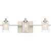 Kolt 3-Light Brushed Nickel Vanity Light by Quoizel -Quoizel Sales brushed nickel quoizel vanity lighting klt8603bnled 64 1000