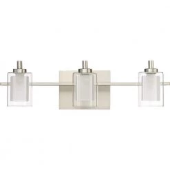 Kolt 3-Light Brushed Nickel Vanity Light by Quoizel 8 Kolt 3-Light Brushed Nickel Vanity Light by Quoizel -Quoizel Sales brushed nickel quoizel vanity lighting klt8603bnled c3 1000