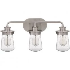 Lewiston 3-Light Brushed Nickel Vanity Light by Quoizel 8 Lewiston 3-Light Brushed Nickel Vanity Light by Quoizel -Quoizel Sales brushed nickel quoizel vanity lighting lwn8603bn c3 1000