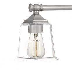 Nicholas 5-Light Brushed Nickel Vanity Light by Quoizel -Quoizel Sales brushed nickel quoizel vanity lighting nlc8605bn 1f 1000