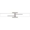 Allison 24 in. Brushed Nickel Integrated LED Vanity Light by Quoizel 2 Allison 24 in. Brushed Nickel Integrated LED Vanity Light by Quoizel -Quoizel Sales brushed nickel quoizel vanity lighting pcai8524bn 64 1000