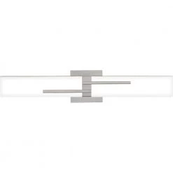 Allison 24 in. Brushed Nickel Integrated LED Vanity Light by Quoizel