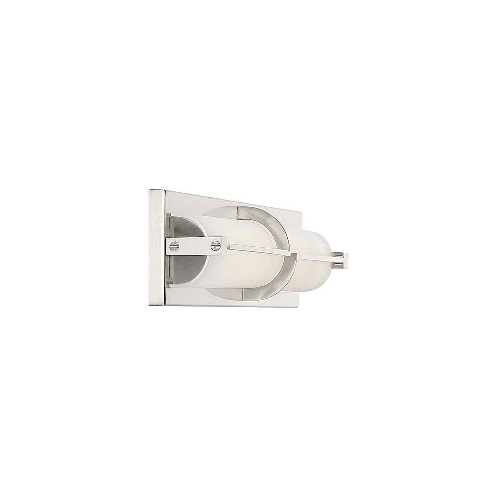 Lateral 32 in. Brushed Nickel Integrated LED Vanity Light by Quoizel 6 Lateral 32 in. Brushed Nickel Integrated LED Vanity Light by Quoizel - Image 4