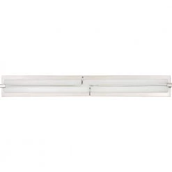 Lateral 32 in. Brushed Nickel Integrated LED Vanity Light by Quoizel 8 Lateral 32 in. Brushed Nickel Integrated LED Vanity Light by Quoizel -Quoizel Sales brushed nickel quoizel vanity lighting pcla8532bn c3 1000