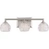 Serena 3-Light Brushed Nickel Vanity Light by Quoizel 1 Serena 3-Light Brushed Nickel Vanity Light by Quoizel -Quoizel Sales brushed nickel quoizel vanity lighting pcsa8603bn 64 1000