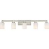 Taylor 5-Light Brushed Nickel Vanity Light by Quoizel -Quoizel Sales brushed nickel quoizel vanity lighting ty8605bn 64 1000