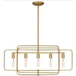 Dupree 5-Light Brushed Weathered Brass Island Chandelier by Quoizel 15 Dupree 5-Light Brushed Weathered Brass Island Chandelier by Quoizel -Quoizel Sales brushed weathered brass quoizel chandeliers pcdpr534bws 1f 1000