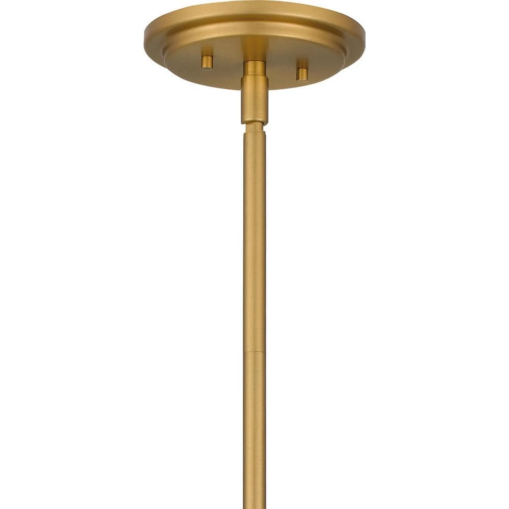 Dupree 5-Light Brushed Weathered Brass Island Chandelier by Quoizel 9 Dupree 5-Light Brushed Weathered Brass Island Chandelier by Quoizel - Image 7