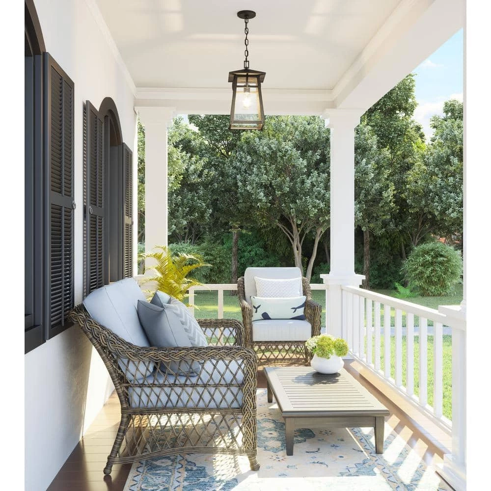 Merle 1-Light Burnished Bronze Mini Pendant by Quoizel 10 Merle 1-Light Burnished Bronze Mini Pendant by Quoizel - Image 8