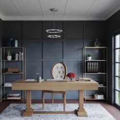 Finale 15.75 in. Dipped Silver LED Semi-Flush Mount by Quoizel -Quoizel Sales dipped silver quoizel flush mount lights pcfn1716dsl fa 1000