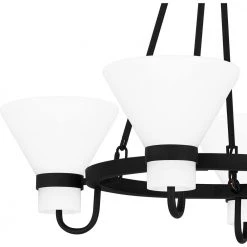 Marigold 4-Light Earth Black Chandelier with Opal Etched Glass Shade by Quoizel 16 Marigold 4-Light Earth Black Chandelier with Opal Etched Glass Shade by Quoizel -Quoizel Sales earth black quoizel chandeliers mgd5025ek 44 1000
