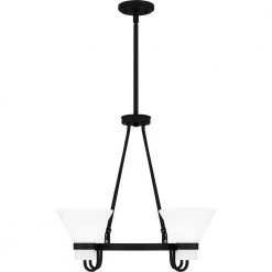 Marigold 4-Light Earth Black Chandelier with Opal Etched Glass Shade by Quoizel 14 Marigold 4-Light Earth Black Chandelier with Opal Etched Glass Shade by Quoizel -Quoizel Sales earth black quoizel chandeliers mgd5025ek 4f 1000