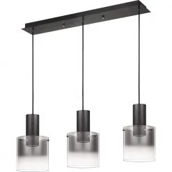 Kilmer Integrated LED Earth Black Chandelier by Quoizel -Quoizel Sales earth black quoizel chandeliers pckr336ek c3 1000