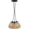 Romain 15 in. 3-Light Earth Black Pendant by Quoizel -Quoizel Sales earth black quoizel chandeliers rmi2603ek 64 1000