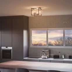 Kane 4-Light Earth Black Semi-Flush Mount by Quoizel 14 Kane 4-Light Earth Black Semi-Flush Mount by Quoizel -Quoizel Sales earth black quoizel flush mount lights kan1717ek 44 1000