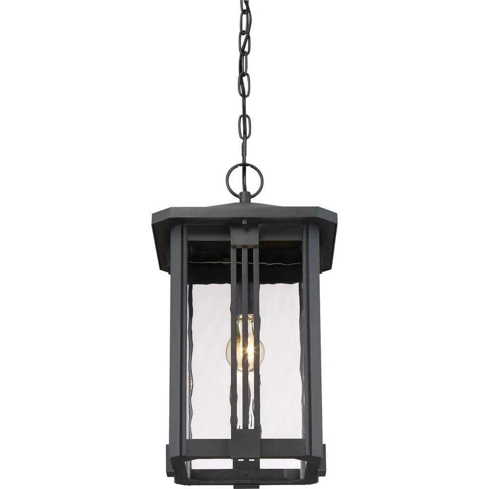 Everglade 1-Light Black Outdoor Pendant Light by Quoizel 8 Everglade 1-Light Black Outdoor Pendant Light by Quoizel - Image 6