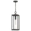 Granby 1-Light Black Outdoor Pendant Light by Quoizel -Quoizel Sales earth black quoizel outdoor pendant lights grb1908ek 64 1000
