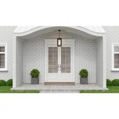 Infinger 9 in. 1-Light Earth Black Outdoor Pendant-Light with Clear Seeded Glass by Quoizel 15 Infinger 9 in. 1-Light Earth Black Outdoor Pendant-Light with Clear Seeded Glass by Quoizel -Quoizel Sales earth black quoizel outdoor pendant lights inf1909ek 31 1000