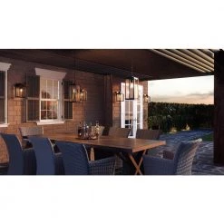 Westover 1-Light Black Outdoor Pendant Light by Quoizel -Quoizel Sales earth black quoizel outdoor pendant lights wvr1907ek fa 1000