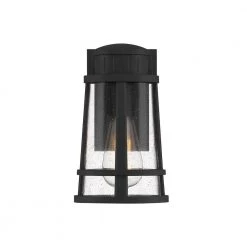Dunham 1-Light Black Outdoor Wall Lantern Sconce by Quoizel 15 Dunham 1-Light Black Outdoor Wall Lantern Sconce by Quoizel -Quoizel Sales earth black quoizel outdoor sconces dnm8406ek 4f 1000