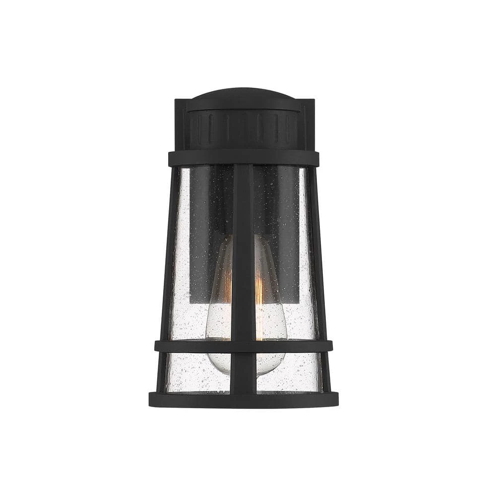 Dunham 1-Light Black Outdoor Wall Lantern Sconce by Quoizel 8 Dunham 1-Light Black Outdoor Wall Lantern Sconce by Quoizel - Image 6