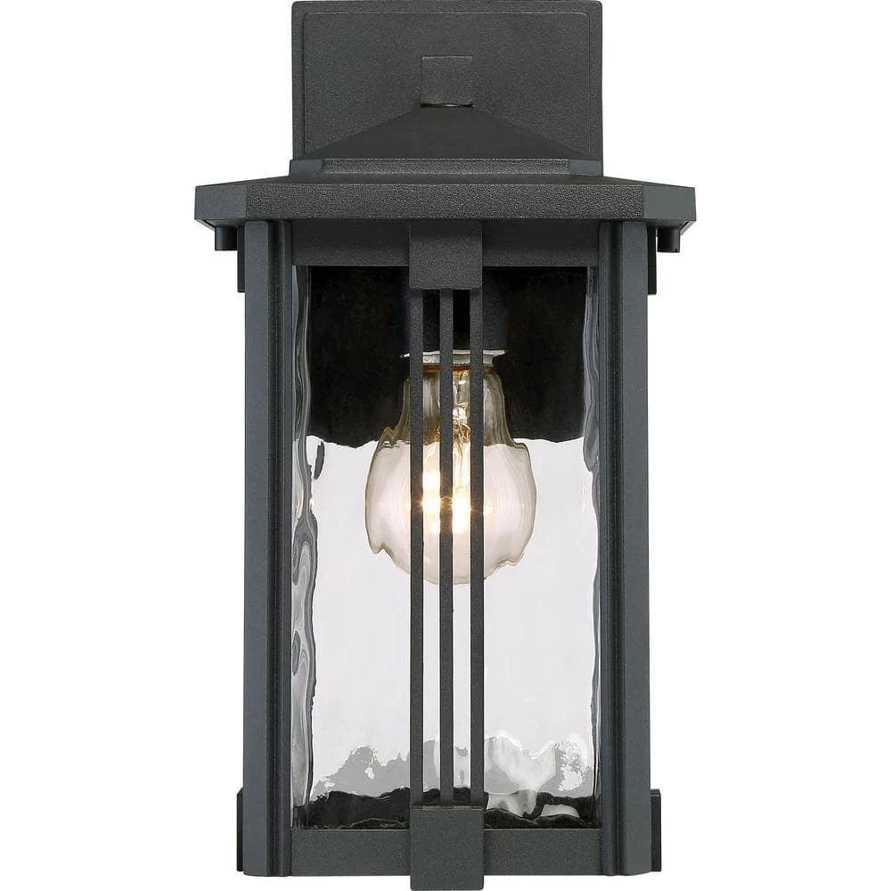 Everglade 1-Light Black Outdoor Wall Lantern Sconce by Quoizel 6 Everglade 1-Light Black Outdoor Wall Lantern Sconce by Quoizel - Image 4