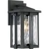 Everglade 1-Light Black Outdoor Wall Lantern Sconce by Quoizel 2 Everglade 1-Light Black Outdoor Wall Lantern Sconce by Quoizel -Quoizel Sales earth black quoizel outdoor sconces evg8407ek 64 1000