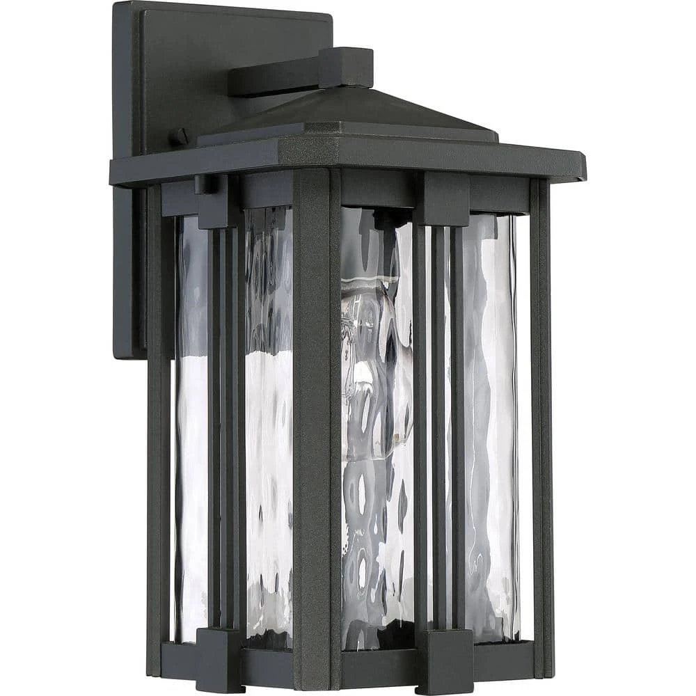 Everglade 1-Light Black Outdoor Wall Lantern Sconce by Quoizel 5 Everglade 1-Light Black Outdoor Wall Lantern Sconce by Quoizel - Image 3