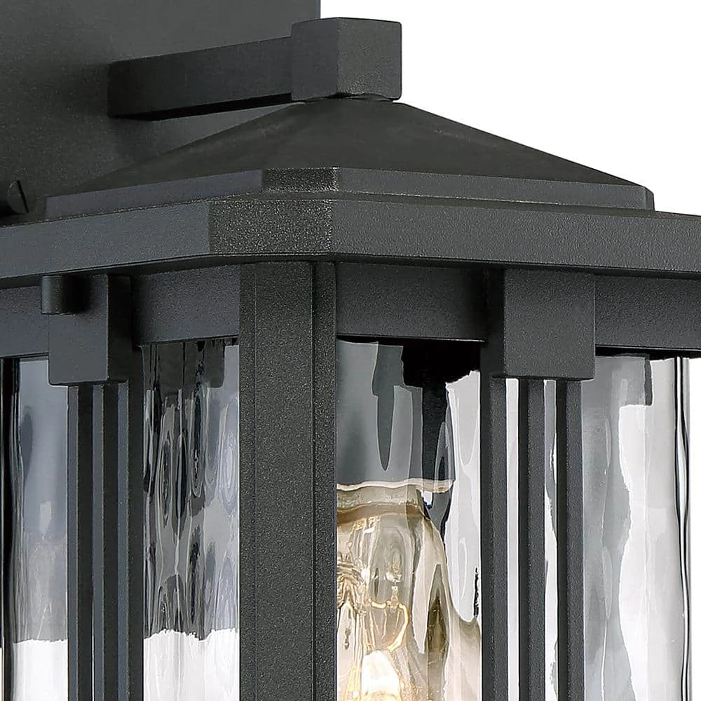 Everglade 1-Light Black Outdoor Wall Lantern Sconce by Quoizel 4 Everglade 1-Light Black Outdoor Wall Lantern Sconce by Quoizel - Image 2