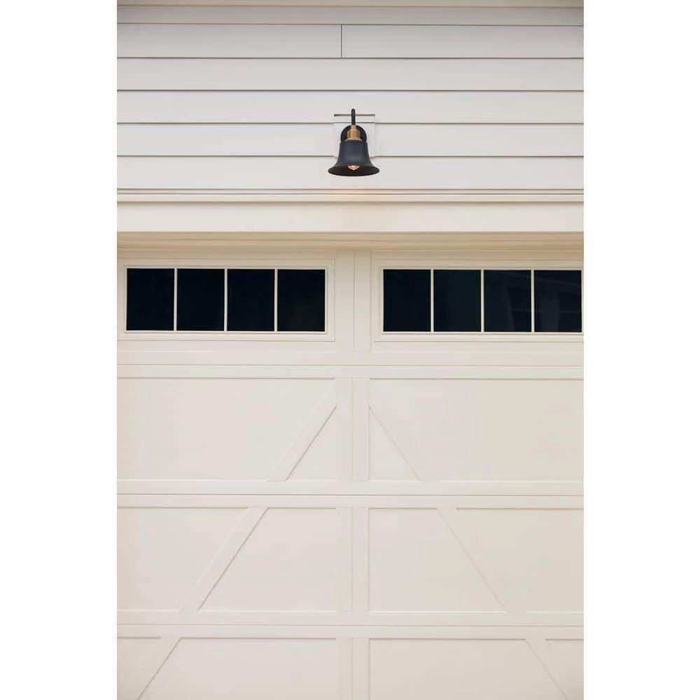 Nocturne 9 in. 1-Light Earth Black Outdoor Wall Lantern Sconce by Quoizel 6 Nocturne 9 in. 1-Light Earth Black Outdoor Wall Lantern Sconce by Quoizel - Image 4