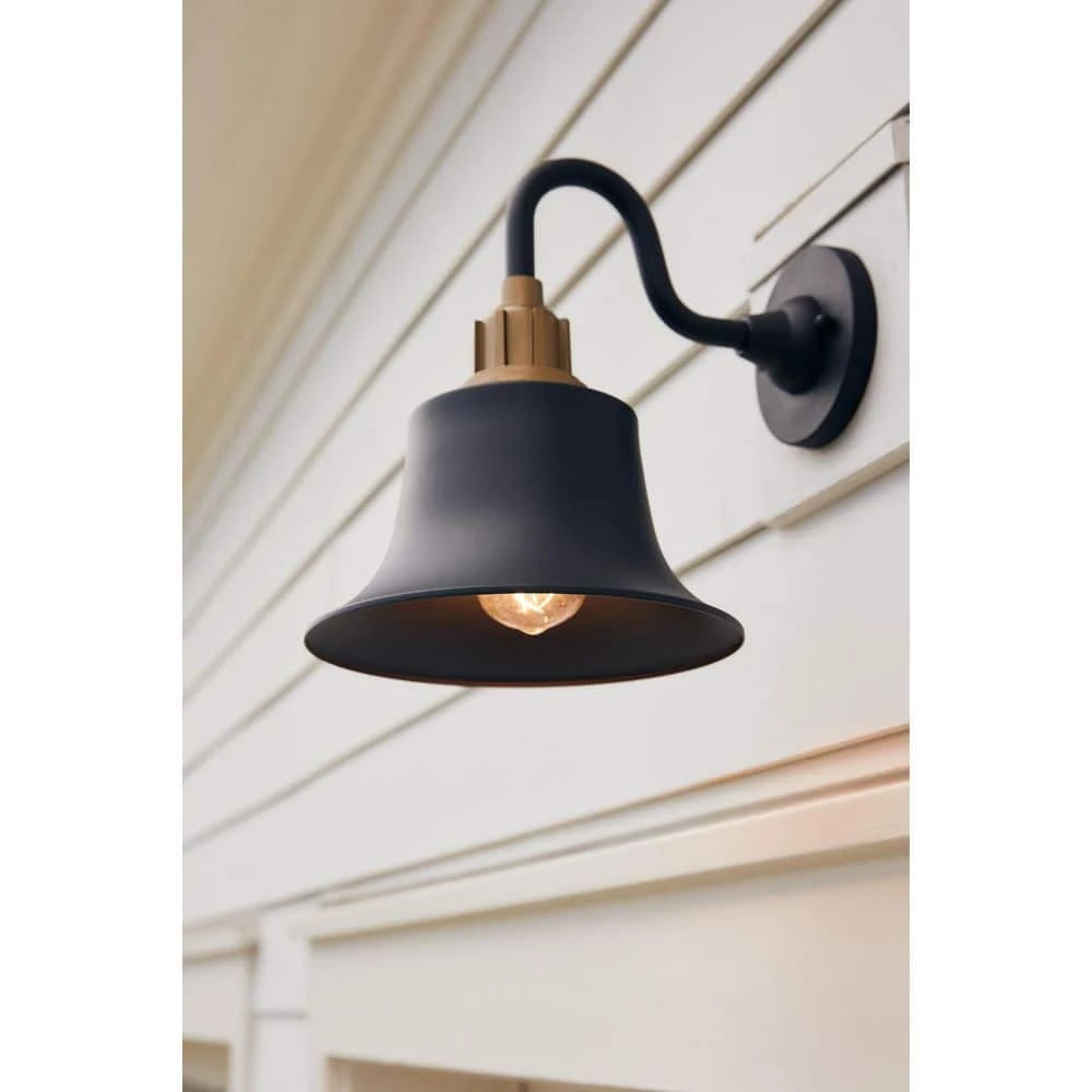 Nocturne 9 in. 1-Light Earth Black Outdoor Wall Lantern Sconce by Quoizel 14 Nocturne 9 in. 1-Light Earth Black Outdoor Wall Lantern Sconce by Quoizel - Image 12