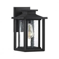 Wakefield 1-Light Earth Black Outdoor Wall Lantern Sconce by Quoizel 11 Wakefield 1-Light Earth Black Outdoor Wall Lantern Sconce by Quoizel -Quoizel Sales earth black quoizel outdoor sconces wkf8407ek c3 1000