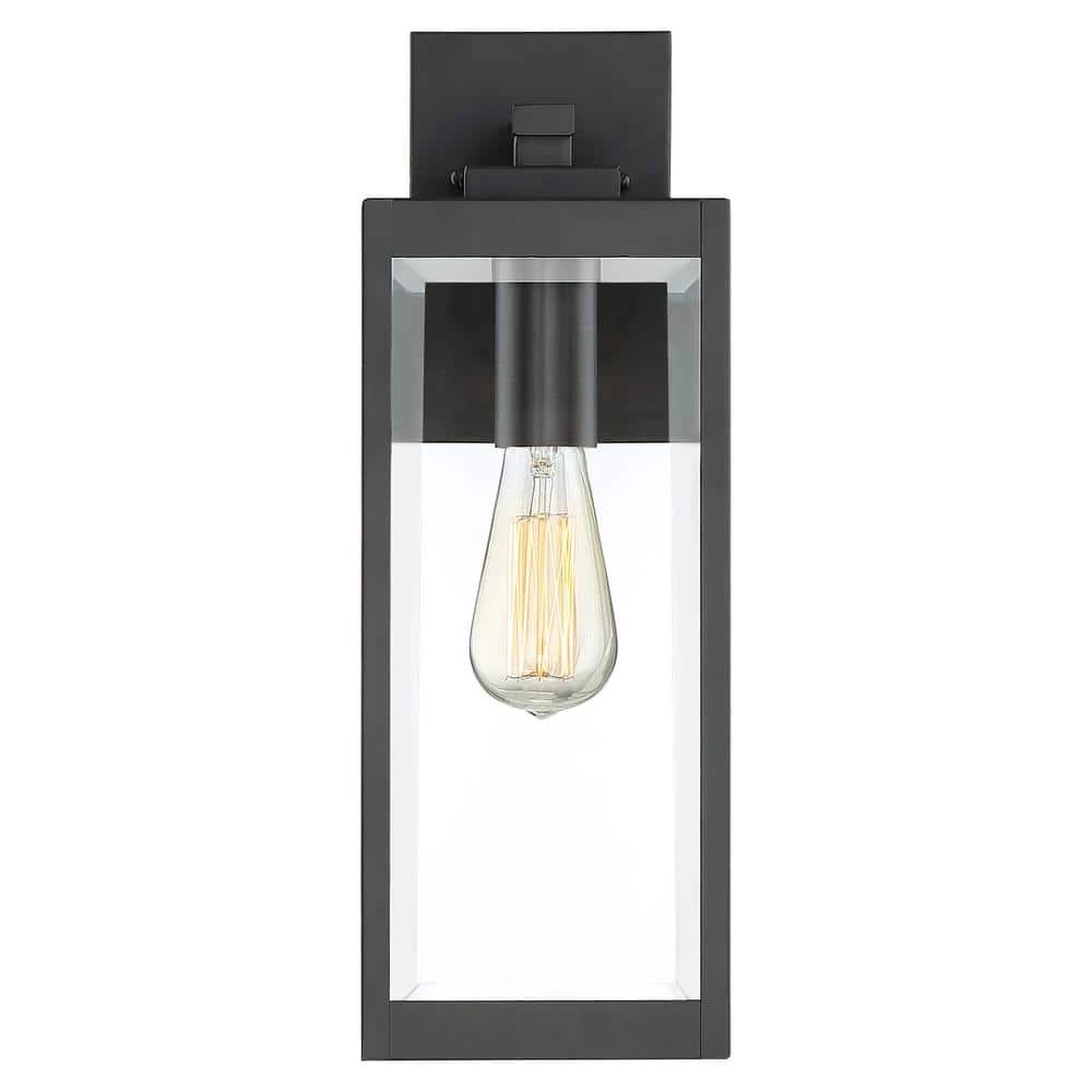 Westover 1-Light Earth Black Outdoor Wall Lantern Sconce by Quoizel 8 Westover 1-Light Earth Black Outdoor Wall Lantern Sconce by Quoizel - Image 6