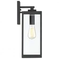 Westover 1-Light Earth Black Outdoor Wall Lantern Sconce by Quoizel 12 Westover 1-Light Earth Black Outdoor Wall Lantern Sconce by Quoizel -Quoizel Sales earth black quoizel outdoor sconces wvr8406ek a0 1000