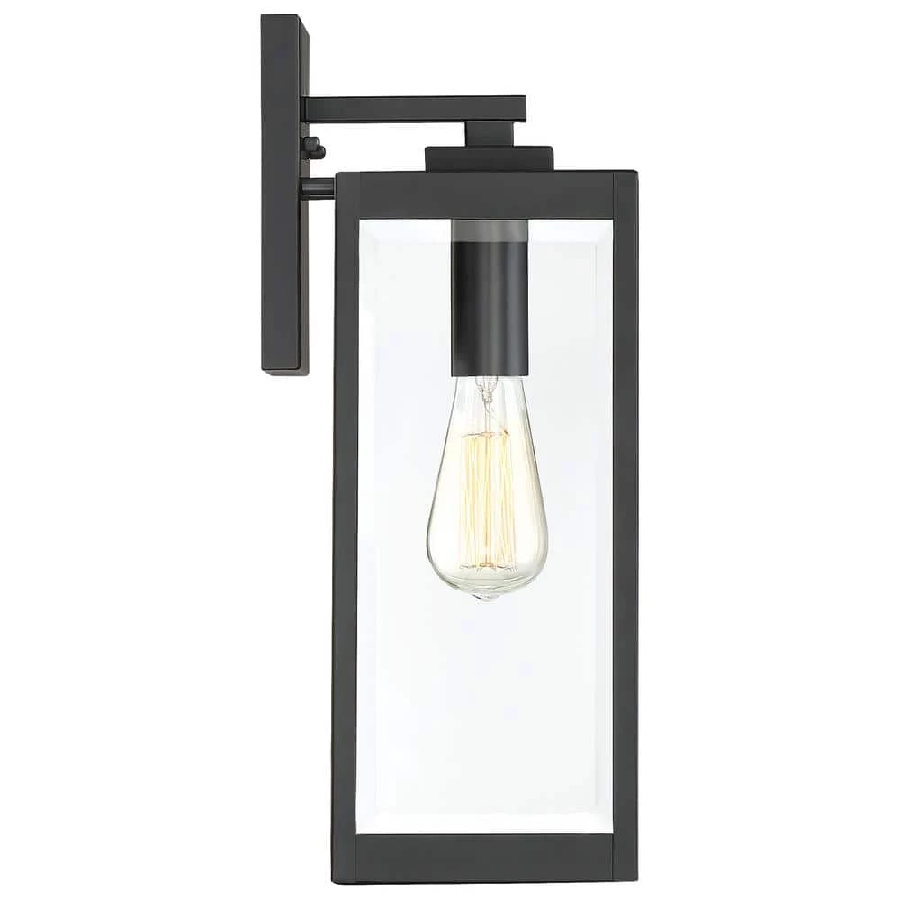 Westover 1-Light Earth Black Outdoor Wall Lantern Sconce by Quoizel 6 Westover 1-Light Earth Black Outdoor Wall Lantern Sconce by Quoizel - Image 4