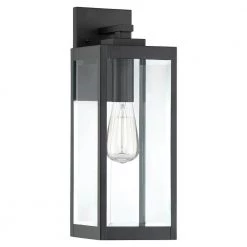 Westover 1-Light Earth Black Outdoor Wall Lantern Sconce by Quoizel 13 Westover 1-Light Earth Black Outdoor Wall Lantern Sconce by Quoizel -Quoizel Sales earth black quoizel outdoor sconces wvr8406ek c3 1000
