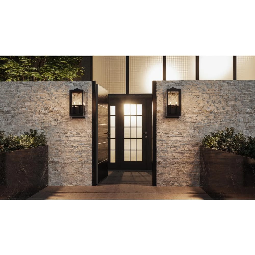 Westover 2-Light Earth Black Outdoor Wall Lantern Sconce by Quoizel 4 Westover 2-Light Earth Black Outdoor Wall Lantern Sconce by Quoizel - Image 2
