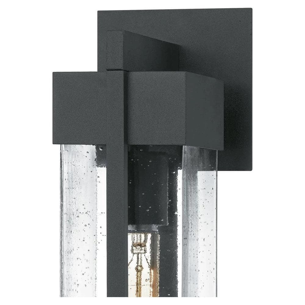 Wynn 1-Light Earth Black Outdoor Wall Lantern Sconce by Quoizel 9 Wynn 1-Light Earth Black Outdoor Wall Lantern Sconce by Quoizel - Image 7
