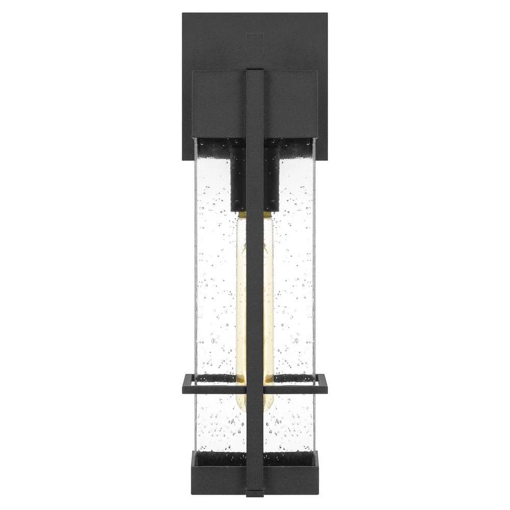Wynn 1-Light Earth Black Outdoor Wall Lantern Sconce by Quoizel 7 Wynn 1-Light Earth Black Outdoor Wall Lantern Sconce by Quoizel - Image 5