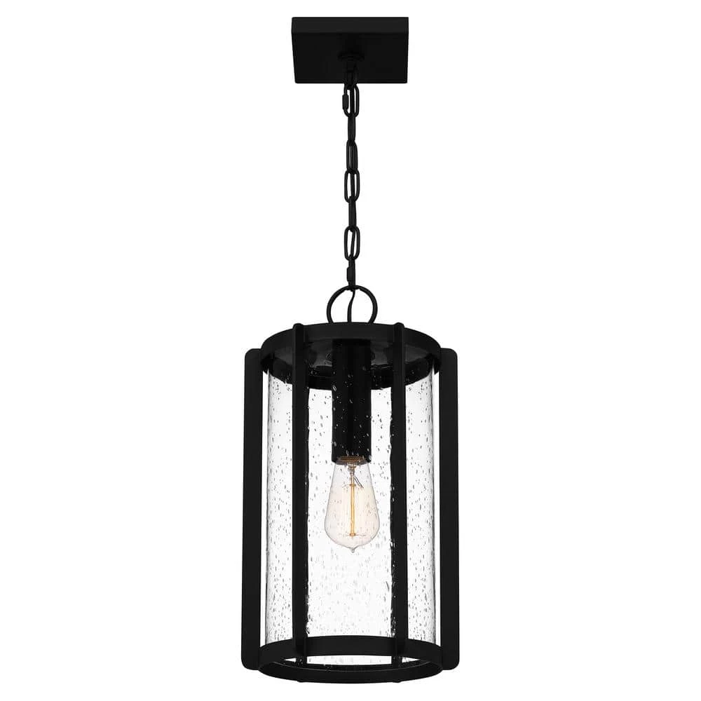 Hazel 1-Light Earth Black Mini Pendant by Quoizel 7 Hazel 1-Light Earth Black Mini Pendant by Quoizel - Image 5