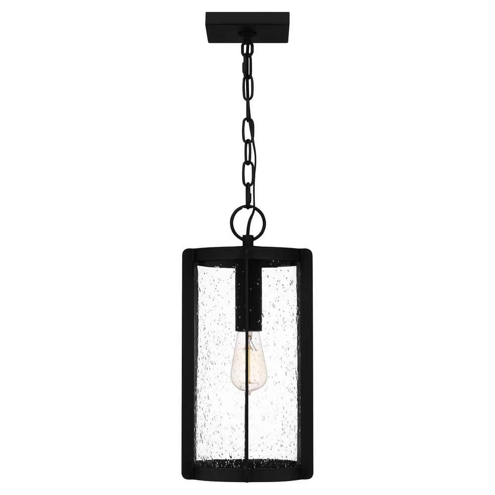Hazel 1-Light Earth Black Mini Pendant by Quoizel 8 Hazel 1-Light Earth Black Mini Pendant by Quoizel - Image 6