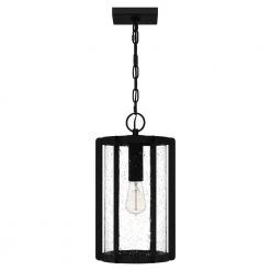 Hazel 1-Light Earth Black Mini Pendant by Quoizel 14 Hazel 1-Light Earth Black Mini Pendant by Quoizel -Quoizel Sales earth black quoizel pendant lights haz1509ek 4f 1000